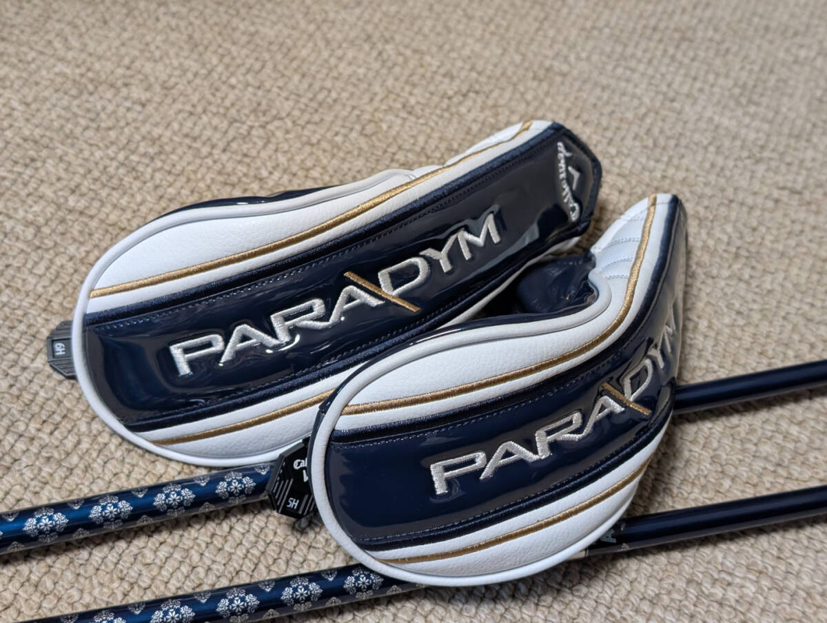 希少Aフレックス女性 PARADYM MAX FASTユーティリティ 5H-24度/6H-27度キャロウェイ ELDIO(A) 中古格安_画像8