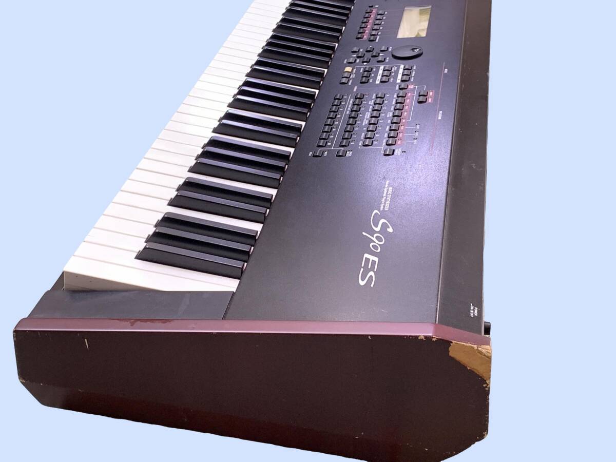 M8974 YAMAHA　ヤマハ キーボード シンセサイザー S90 ES 直接引き取り_画像7