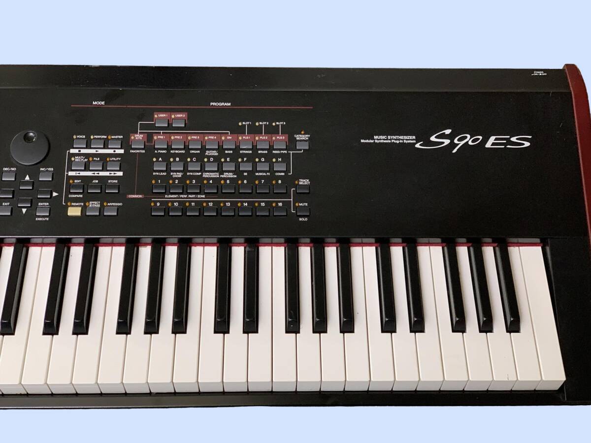 M8974 YAMAHA　ヤマハ キーボード シンセサイザー S90 ES 直接引き取り_画像5