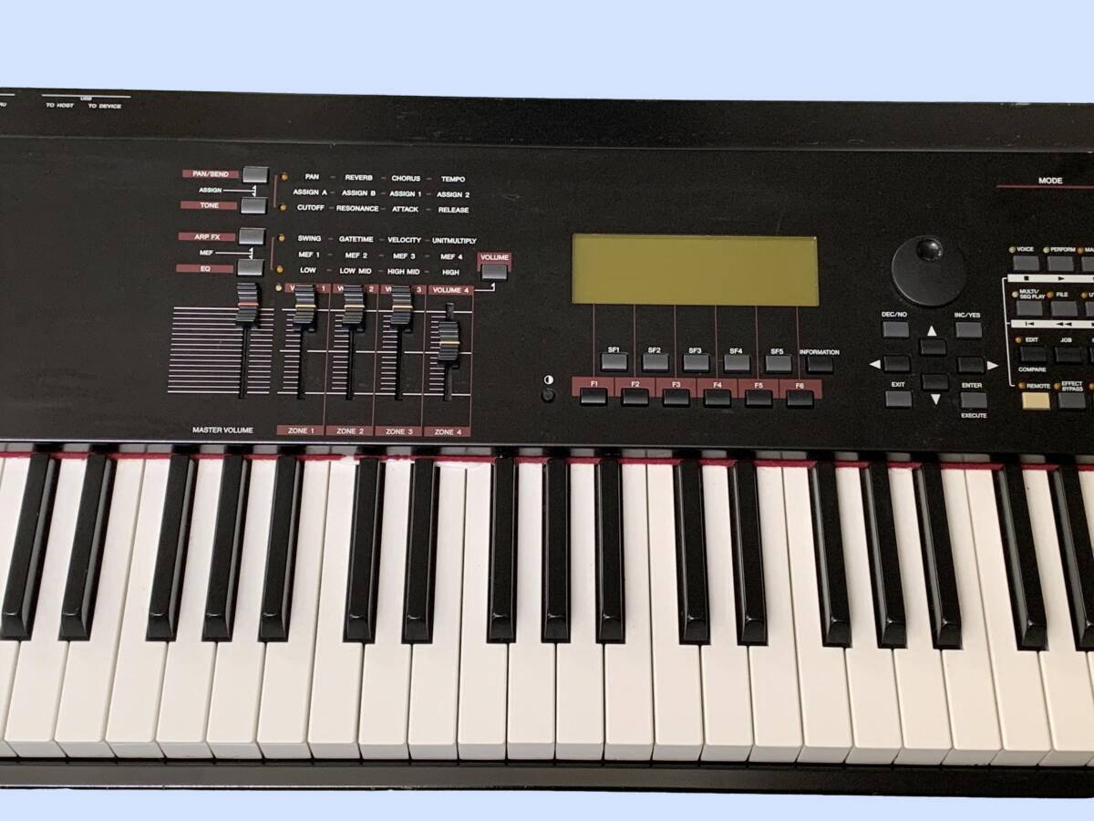 M8974 YAMAHA　ヤマハ キーボード シンセサイザー S90 ES 直接引き取り_画像4