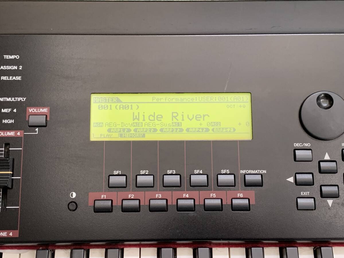 M8974 YAMAHA　ヤマハ キーボード シンセサイザー S90 ES 直接引き取り_画像2