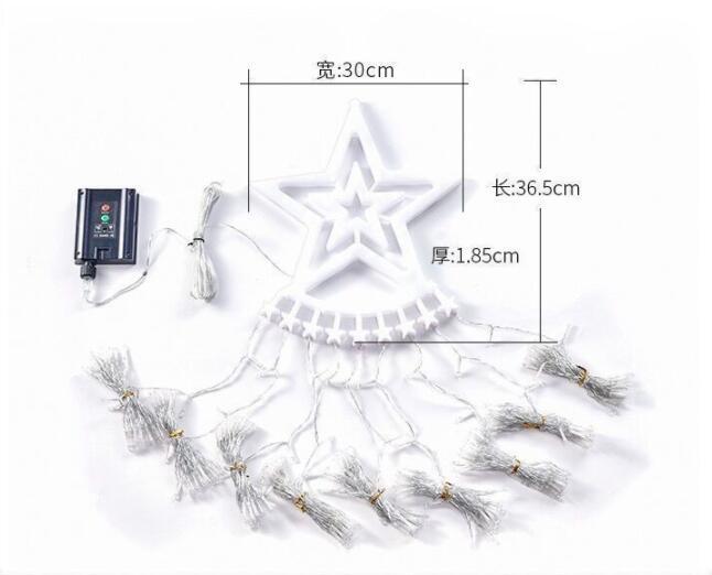  новое поступление Рождество для LED ilmi звезда type LED свет 350 лампочка украшение установка 8 режим занавески свет закрытый наружный двоякое применение ... party новый год праздничный день 