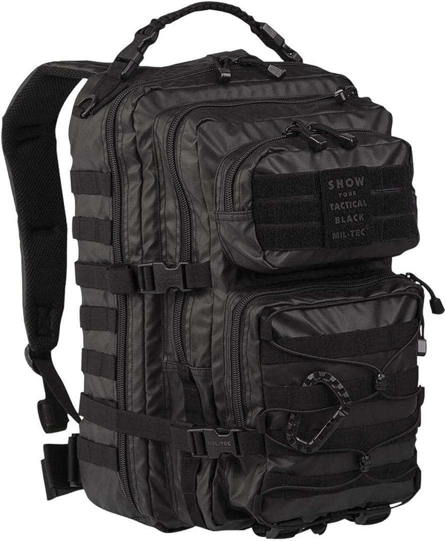 Mil-Tec バックパック US アサルト 36L タクティカルブラック_画像1