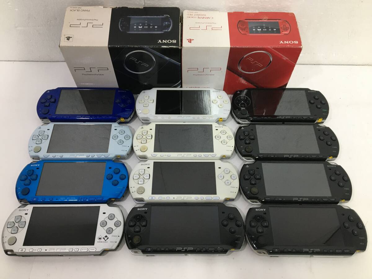 ★☆ソ813 SONY PSP 本体 14台 まとめ売り PSP-3000 PSP-2000 PSP-1000 キングダムハーツエディション☆★_画像1