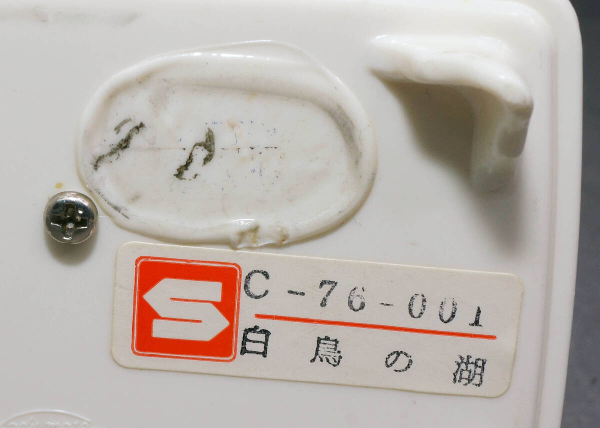  Showa Retro LADY MATE ROBIN музыкальная шкатулка имеется jue Reebok sAKI MUSICAL BOX