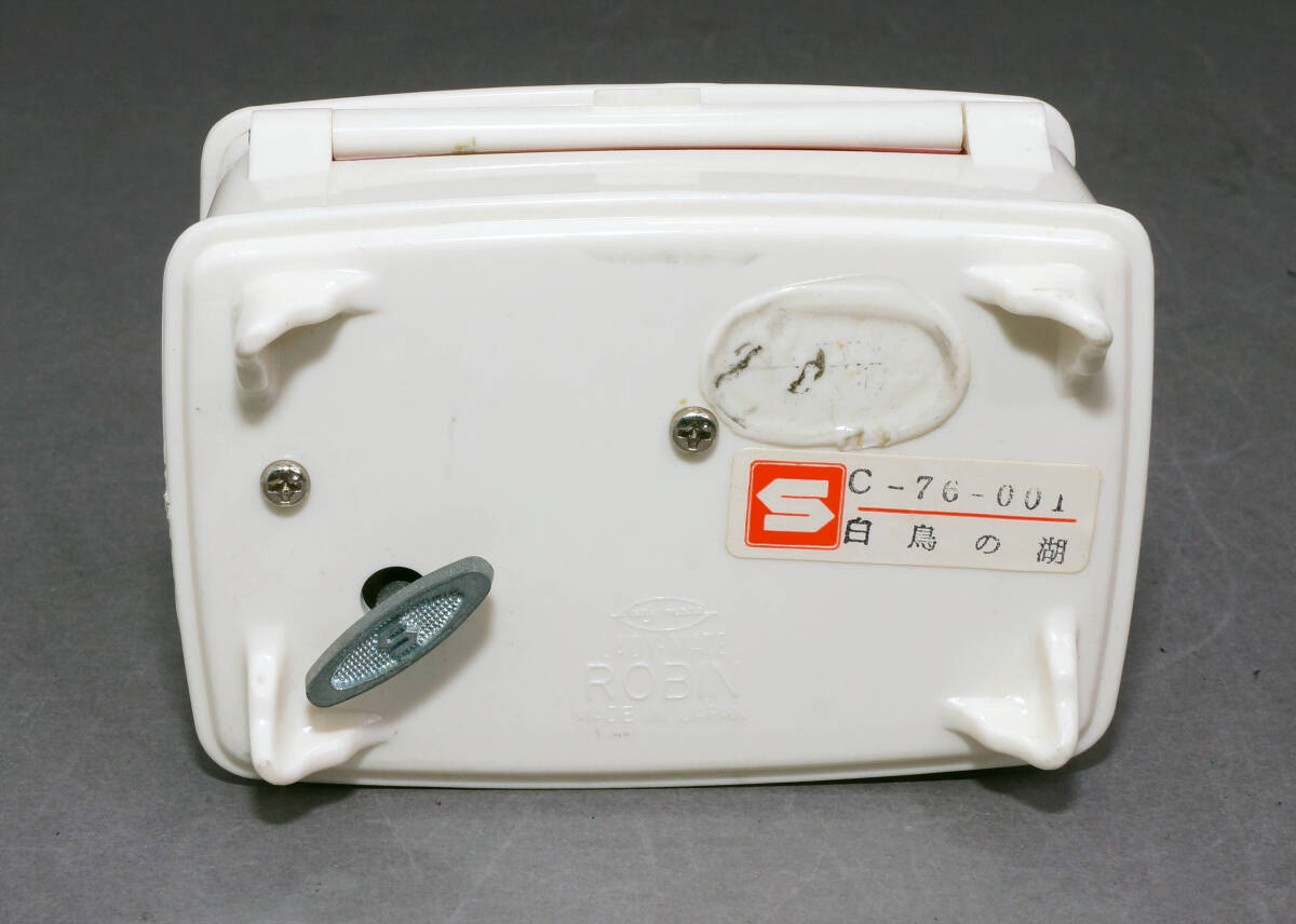  Showa Retro LADY MATE ROBIN музыкальная шкатулка имеется jue Reebok sAKI MUSICAL BOX