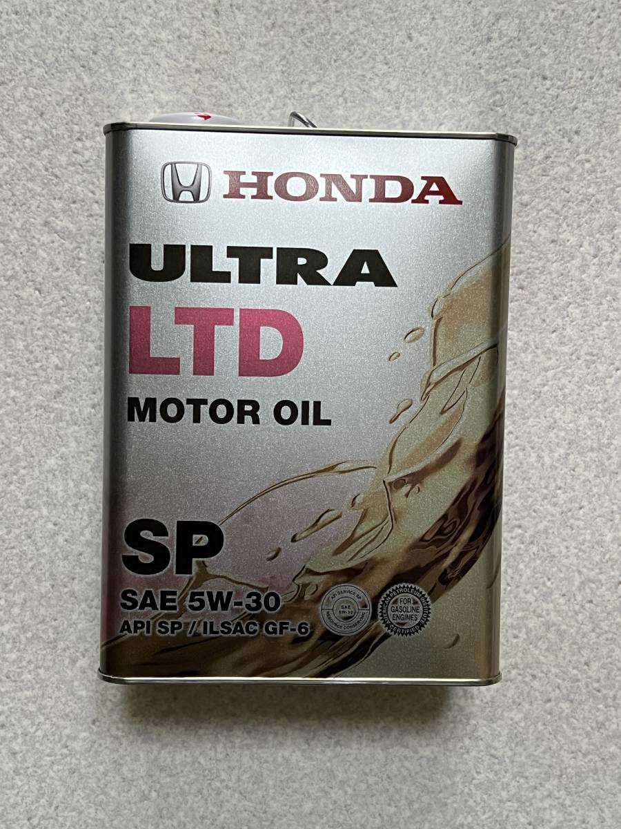 【4L】HONDA純正 ULTRA LTD 4L×1缶 5w30 API/SP GF-6 ホンダ ウルトラ マイルド グリーン ネクスト_画像1