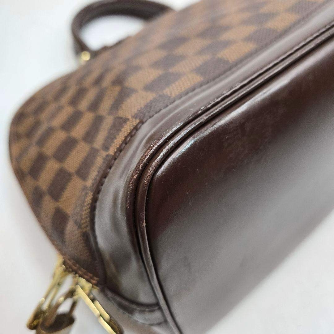極美品 LOUIS VUITTON アルマ ダミエエベヌ ハンドバッグ_画像8