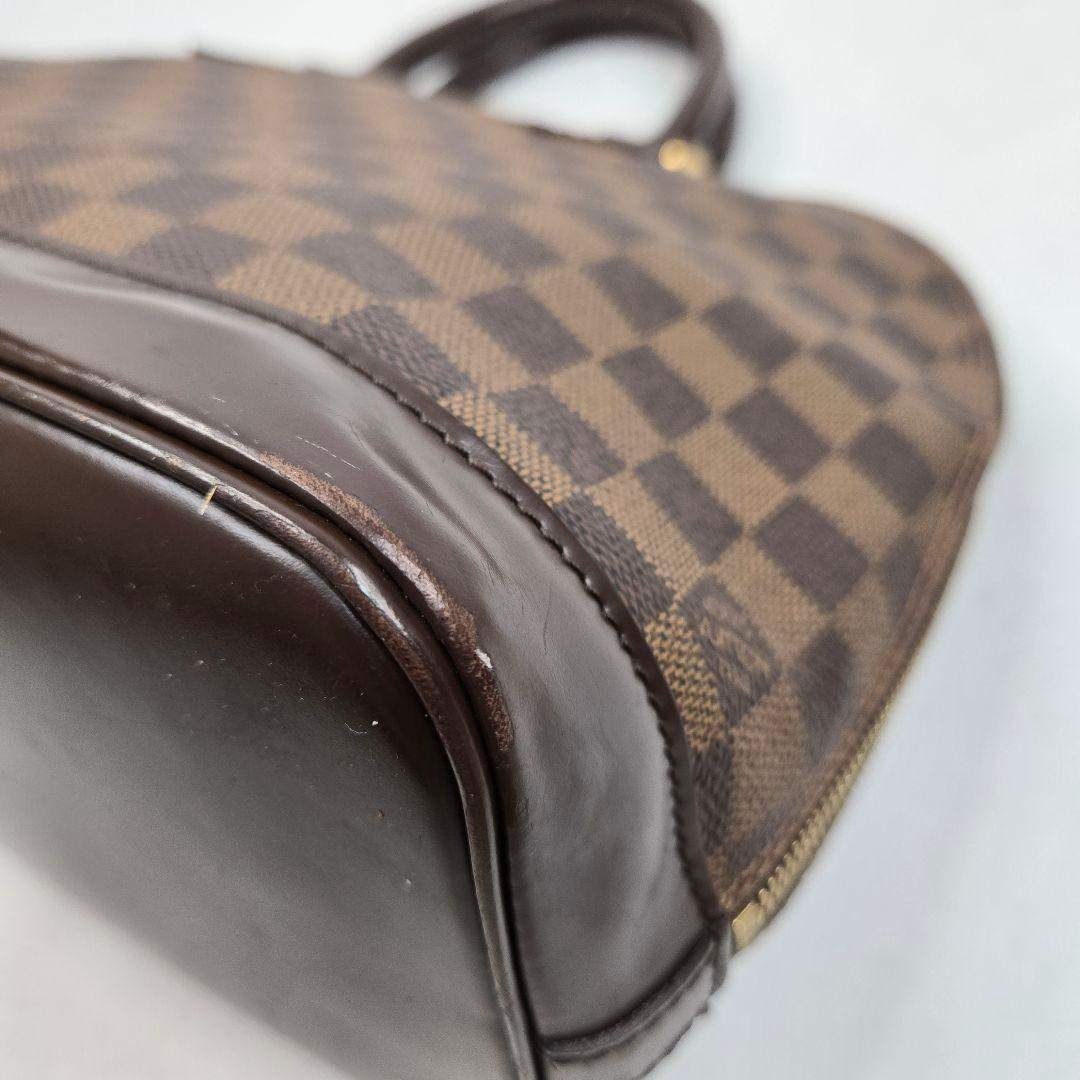 極美品 LOUIS VUITTON アルマ ダミエエベヌ ハンドバッグ_画像9