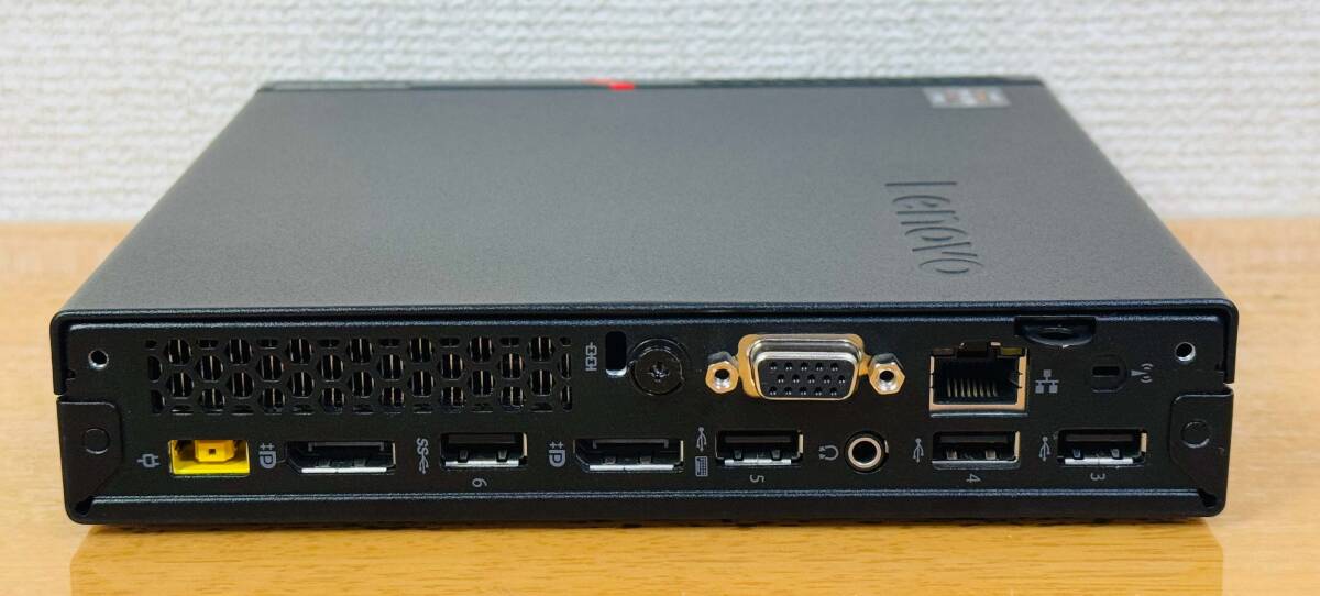 超小型パソコン LENOVO M715q Tiny / Ryzen 5 Pro 2400GE / メモリ8GB / NVMe 256GB+HDD 320GB / Windows 11/ office2019_画像2