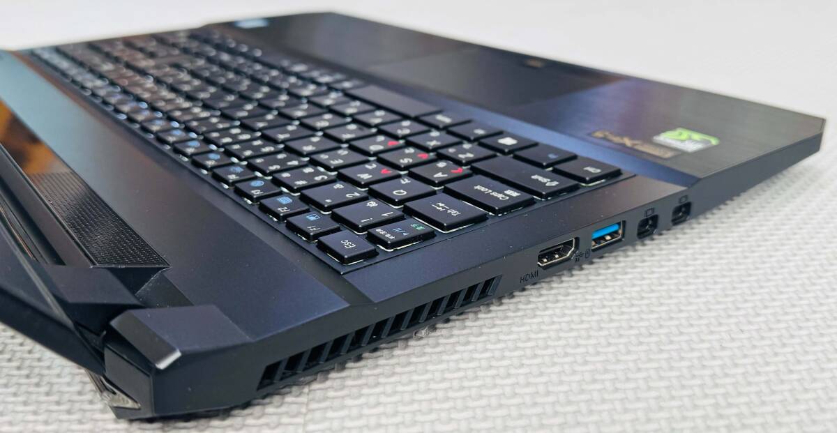 состояние хорошо GTX1060ge-mingPC полный HD 15.6 type DAIV-NG5720E2 * Core i7-7700HQ память 32GB NVMe 512GB+HDD1TB камера Type C office2019