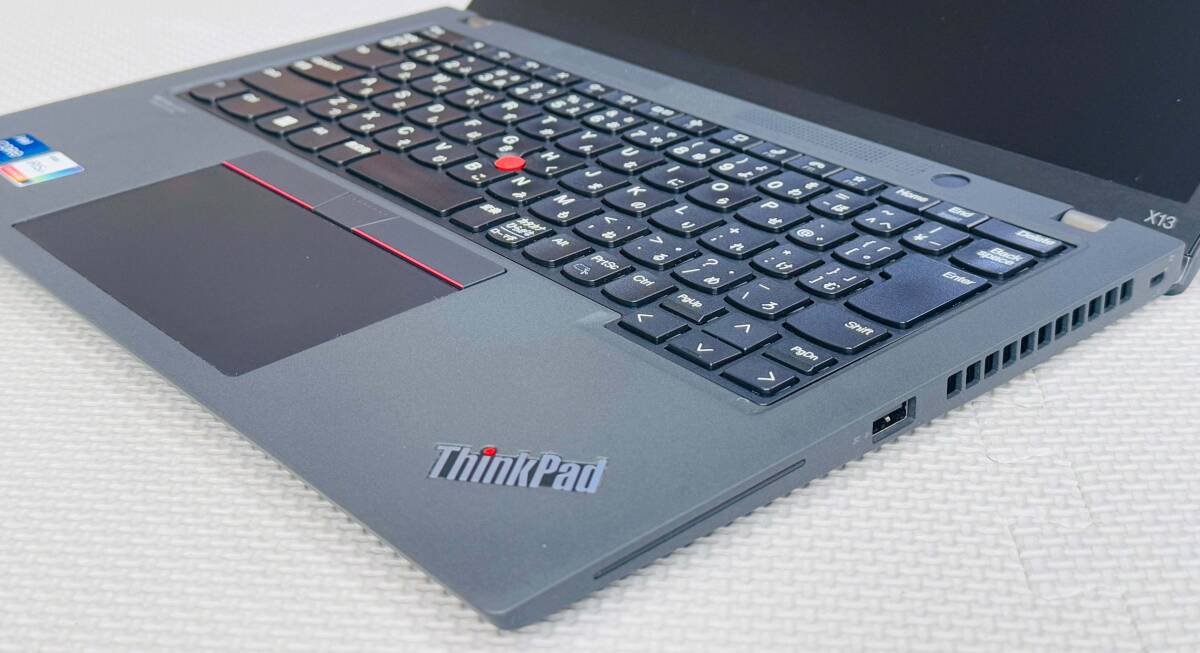 バッテリー100% 美品 WUXGA X13 GEN2 ★ 第11世代 Core i7-1165G7 メモリ16GB NVMe 512GB カメラ Type C Wi-Fi6 Windows11 office2019_画像3