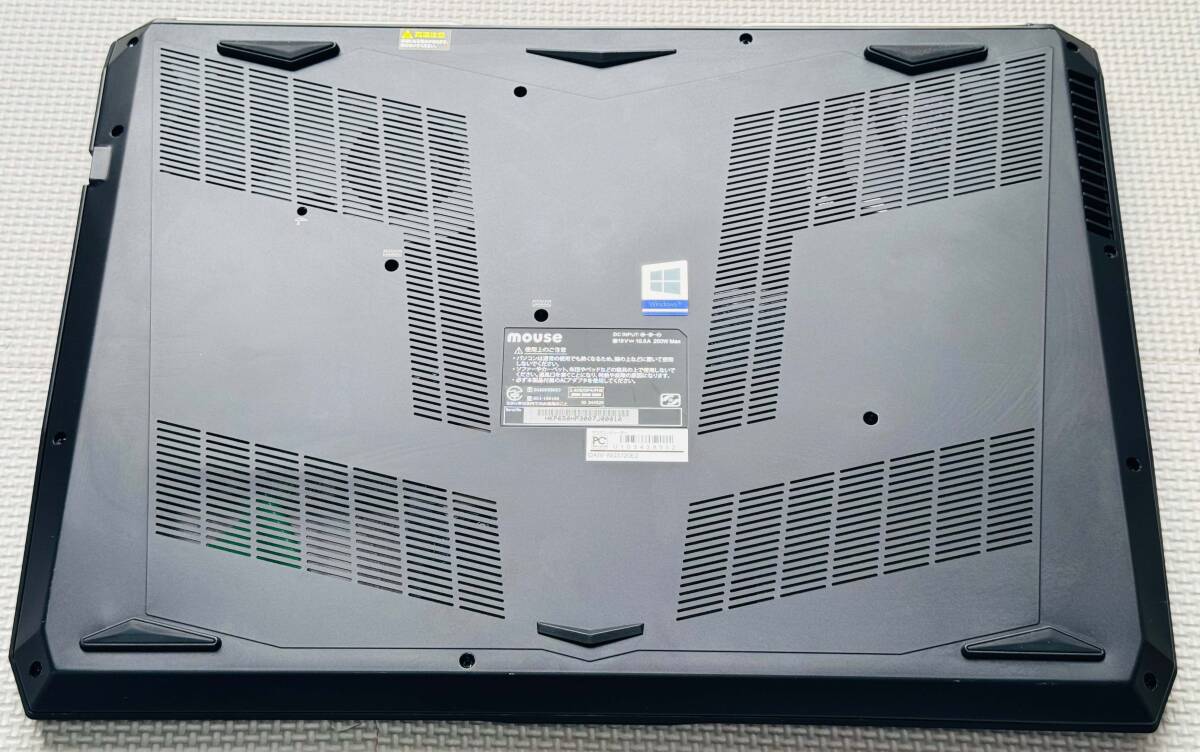 состояние хорошо GTX1060ge-mingPC полный HD 15.6 type DAIV-NG5720E2 * Core i7-7700HQ память 32GB NVMe 512GB+HDD1TB камера Type C office2019