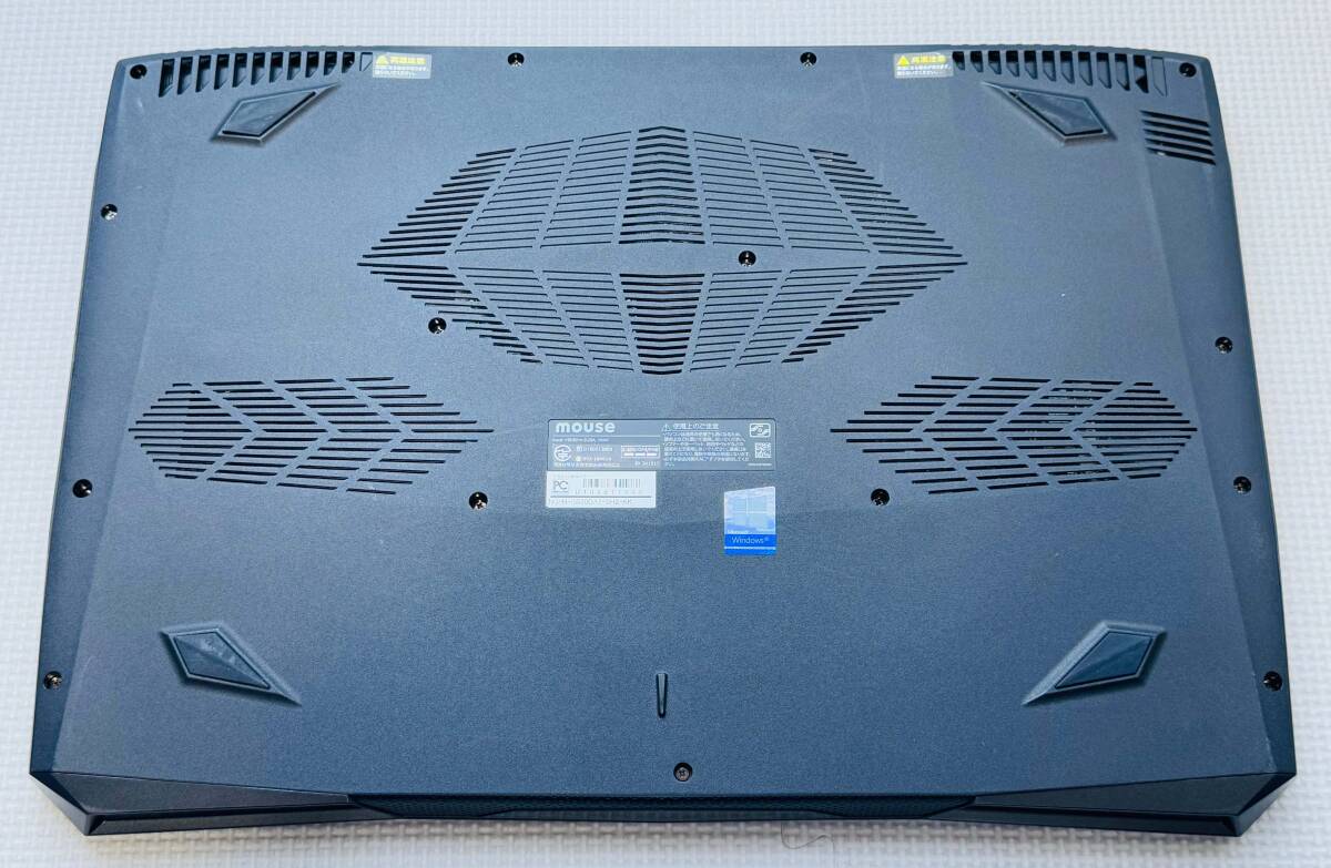 состояние хорошо GTX1060*6GBge-mingPC полный HD 15.6 type G-Tune * Core i7-7700HQ память 16GB NVMe 512GB+HDD500GB Type-C камера office2019