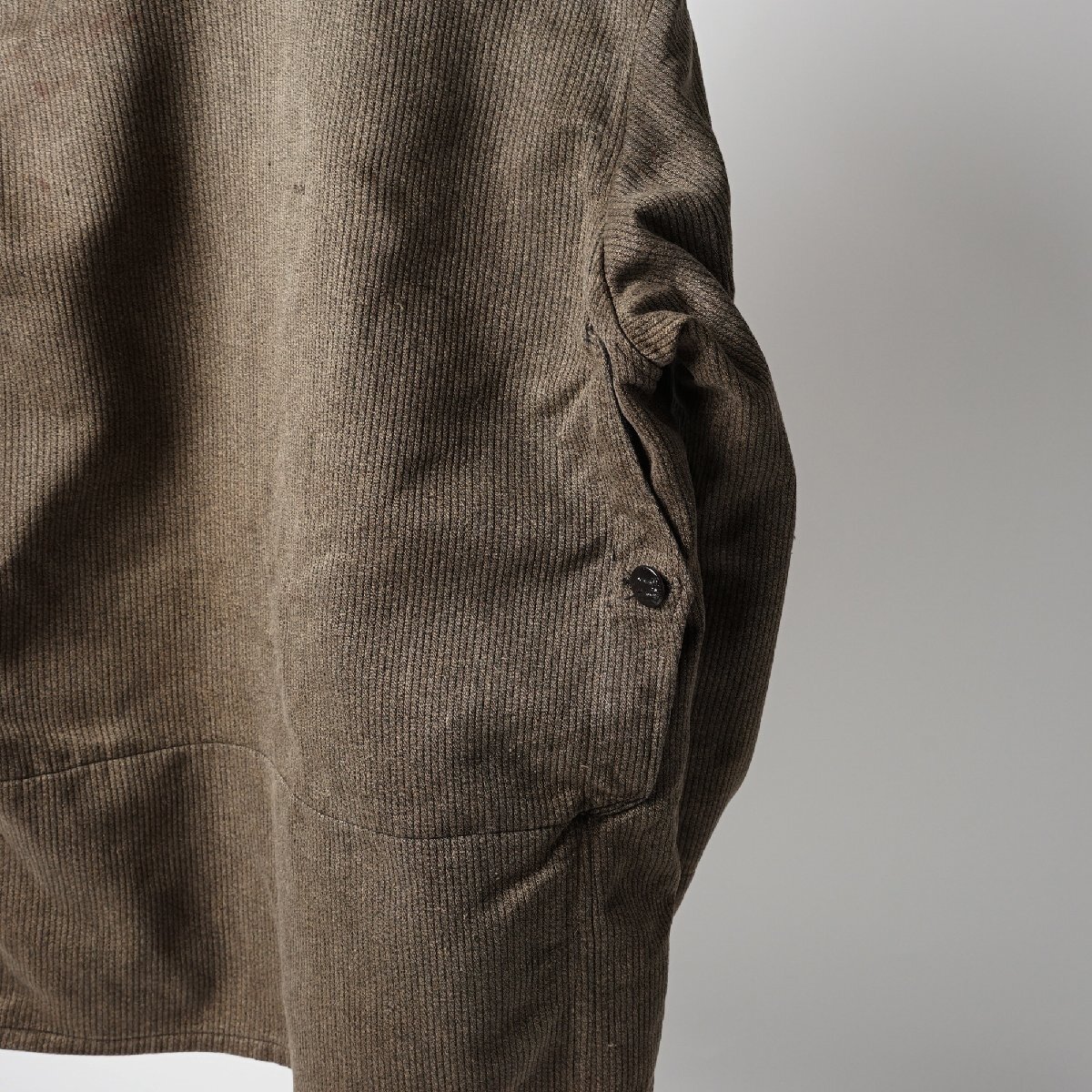 フランス 50s ヴィンテージ MANUFRANCE ピケ ハンティングジャケット 動物ボタン[F215]_画像6