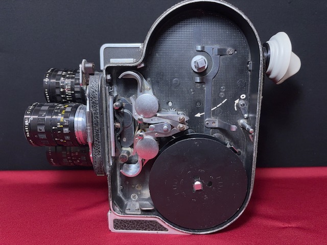 ※30789 PAILLARD BOLEX H16 REFLEX レンズ3本付 シネマカメラ フィルムカメラ ビデオカメラ ムービーカメラ_画像4