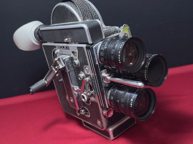 ※30789 PAILLARD BOLEX H16 REFLEX レンズ3本付 シネマカメラ フィルムカメラ ビデオカメラ ムービーカメラ_画像1