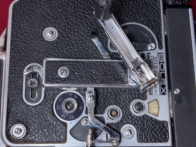 ※30789 PAILLARD BOLEX H16 REFLEX レンズ3本付 シネマカメラ フィルムカメラ ビデオカメラ ムービーカメラ_画像9