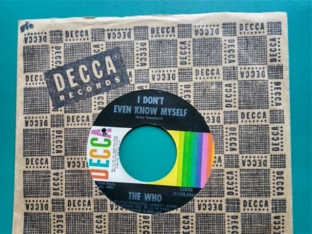 ★US45★WHO「ウォント・ゲット・フールド・アゲイン」 美品 トップ15ヒット1971年!!_画像2