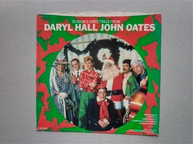 ★US45PS★ダリル・ホール&ジョン・オーツ「ジングル・ベル・ロック」 PSジャケットのみ!!_画像2