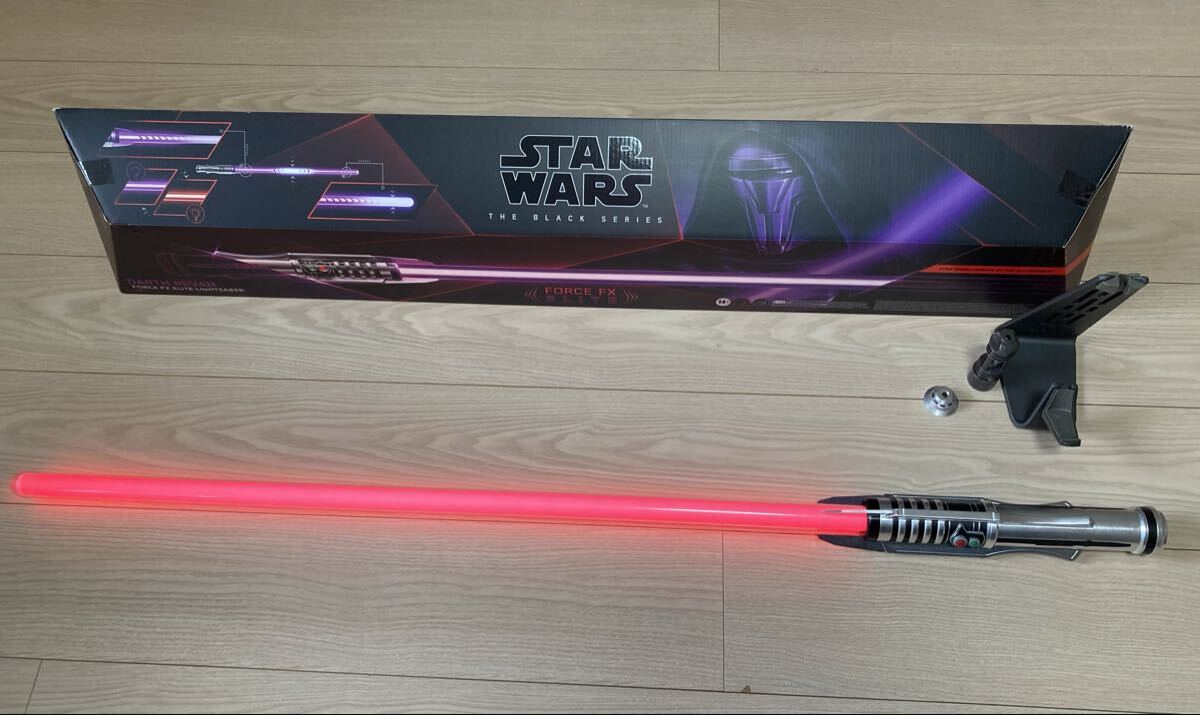  - zbro(HASBRO) Star * War z черный серии дюжина *re Van сила FX Elite свет Saber 