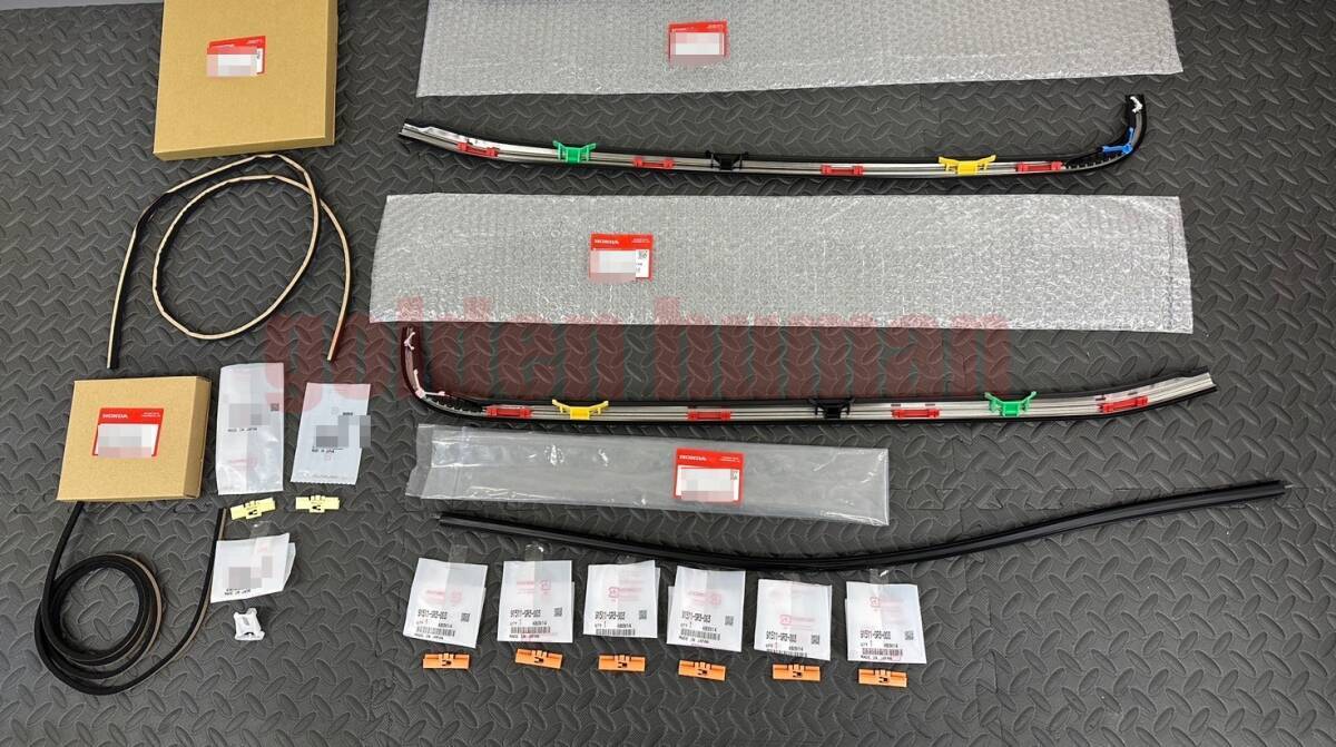 ■新品■ホンダ 純正 インテグラ DC DC2 Type-R フロントガラス フロント ガラスモール 93-01 ペアセット_画像2