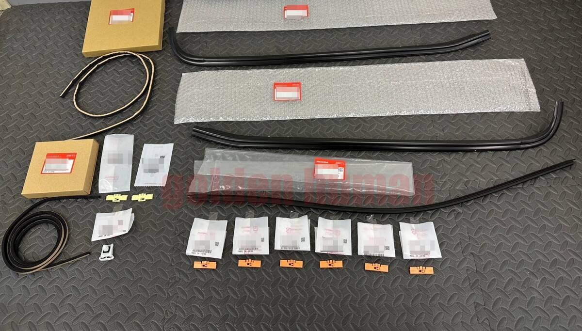 ■新品■ホンダ 純正 インテグラ DC DC2 Type-R フロントガラス フロント ガラスモール 93-01 ペアセット_画像1