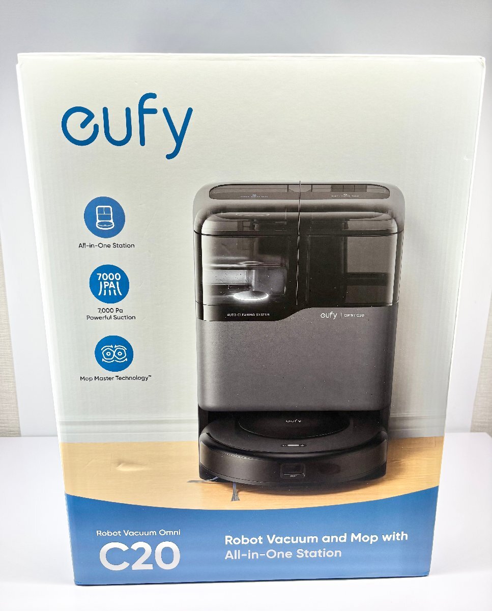 サ) [未使用] Anker アンカー ロボット掃除機 Eufy Robot Vacuum Omni C20 T2280511_画像1