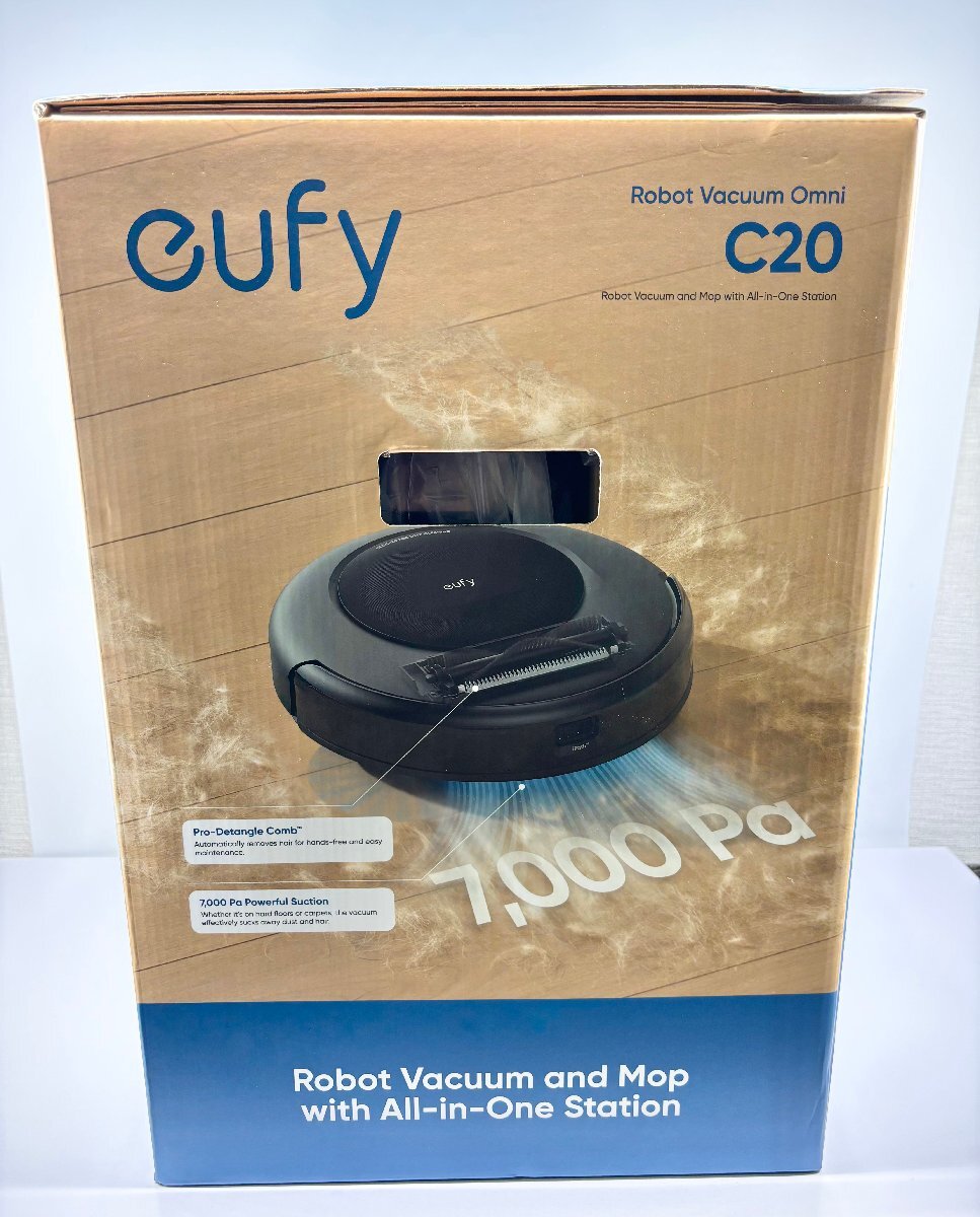 サ) [未使用] Anker アンカー ロボット掃除機 Eufy Robot Vacuum Omni C20 T2280511_画像4