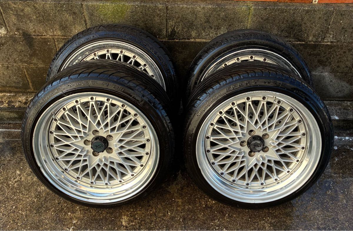SSR フォーミュラメッシュ pcd100 9.5j 18インチ_画像1