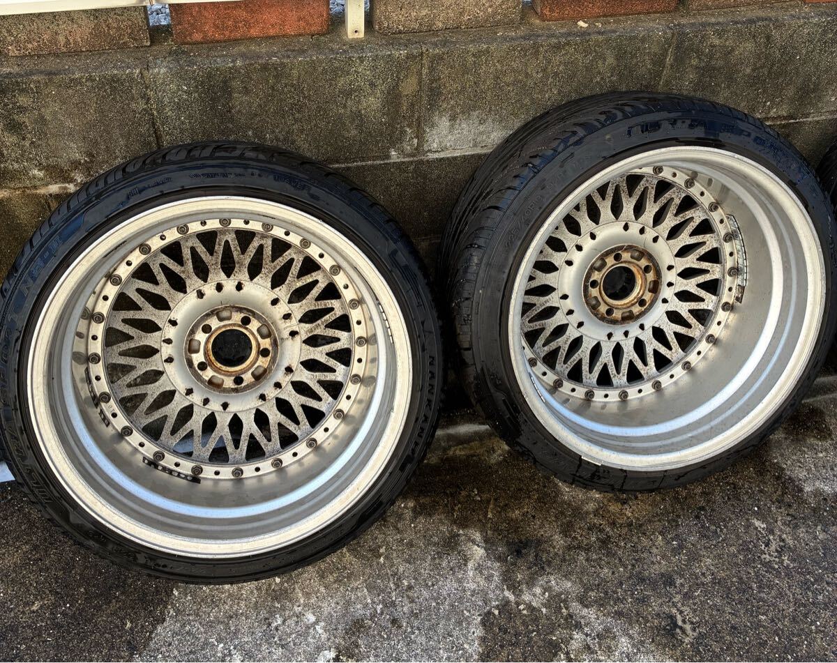 SSR フォーミュラメッシュ pcd100 9.5j 18インチ_画像8