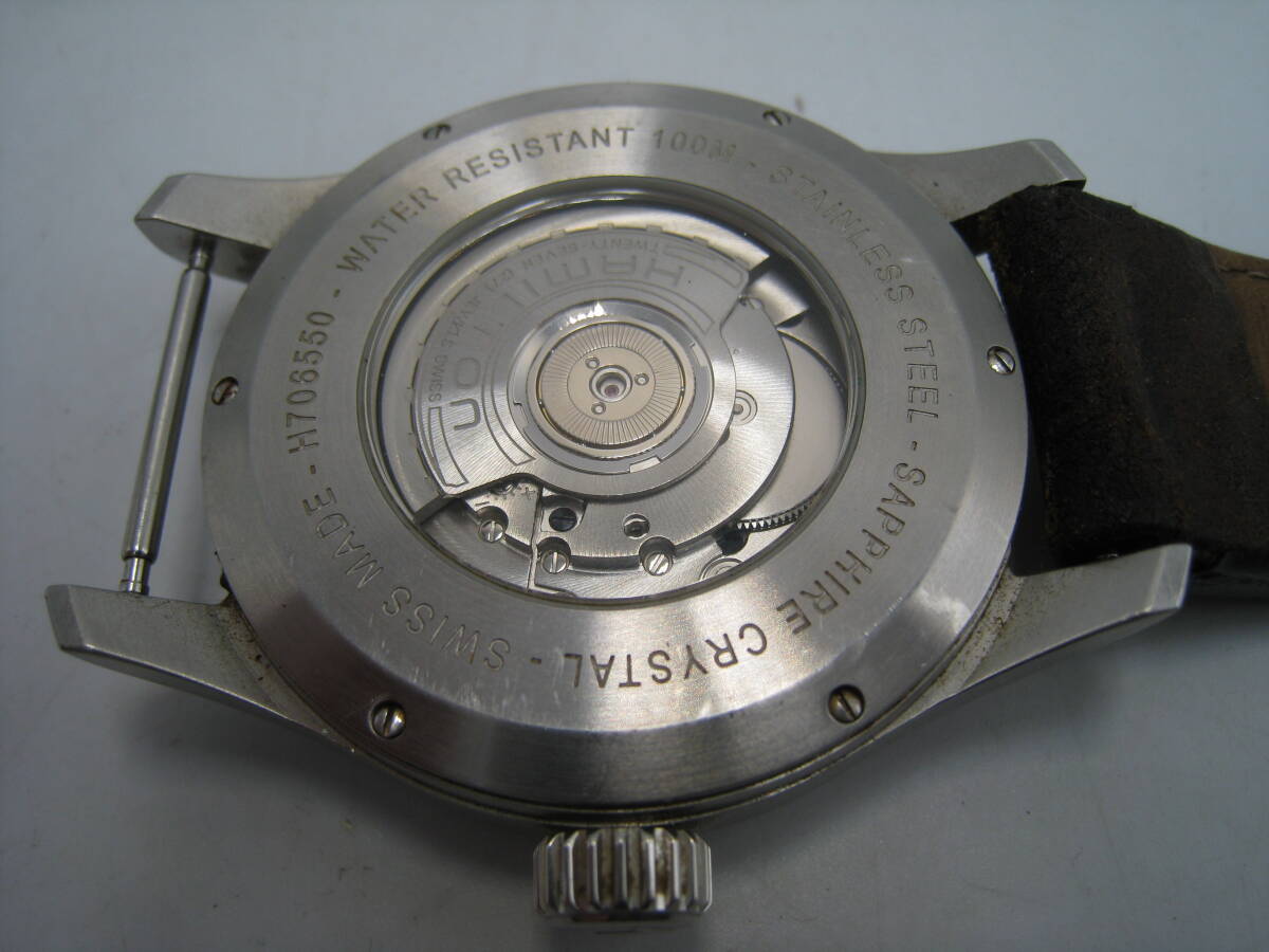 HAMILTON　ハミルトン　KHAKI　カーキ　AUTOMATIC　自動巻_画像6