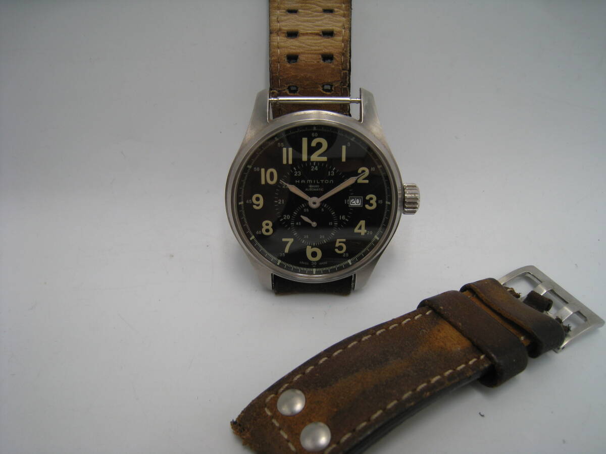 HAMILTON　ハミルトン　KHAKI　カーキ　AUTOMATIC　自動巻_画像1