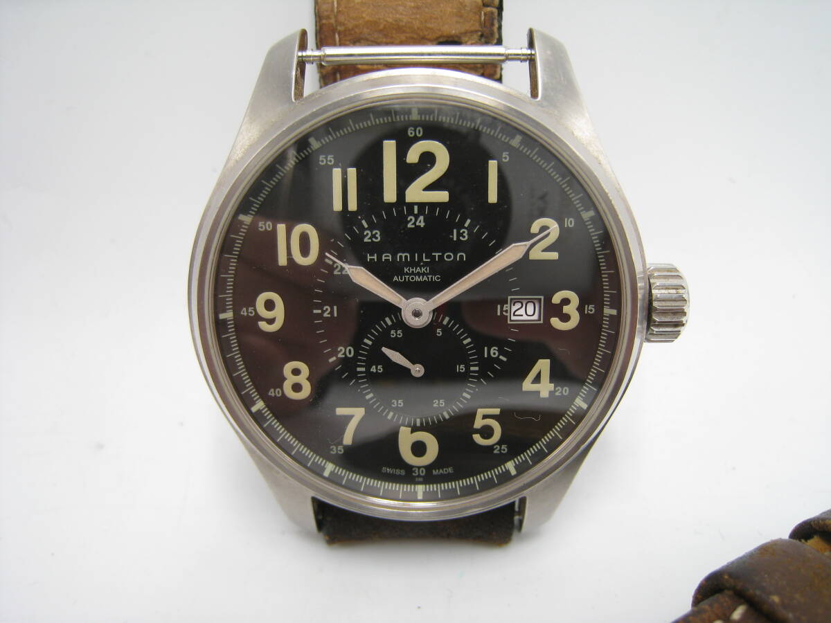 HAMILTON　ハミルトン　KHAKI　カーキ　AUTOMATIC　自動巻_画像2