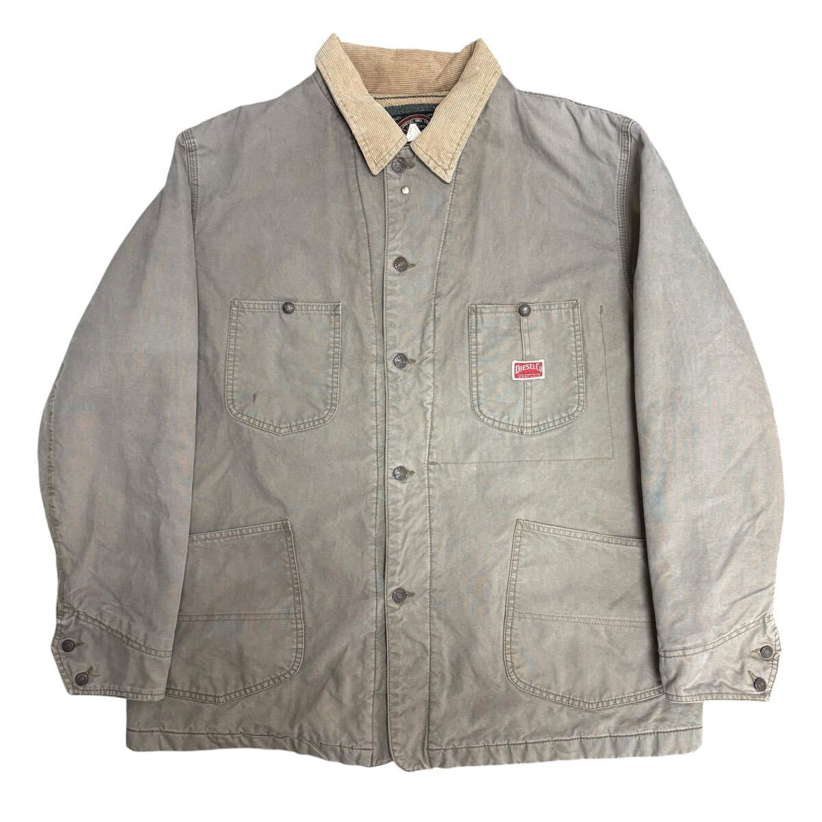 90s 初期タグ DIESEL インダストリアル・チョアコート ディーゼル カバーオール 古着 アーカイブ ワーク vintage ヴィンテージ ストリート_画像1