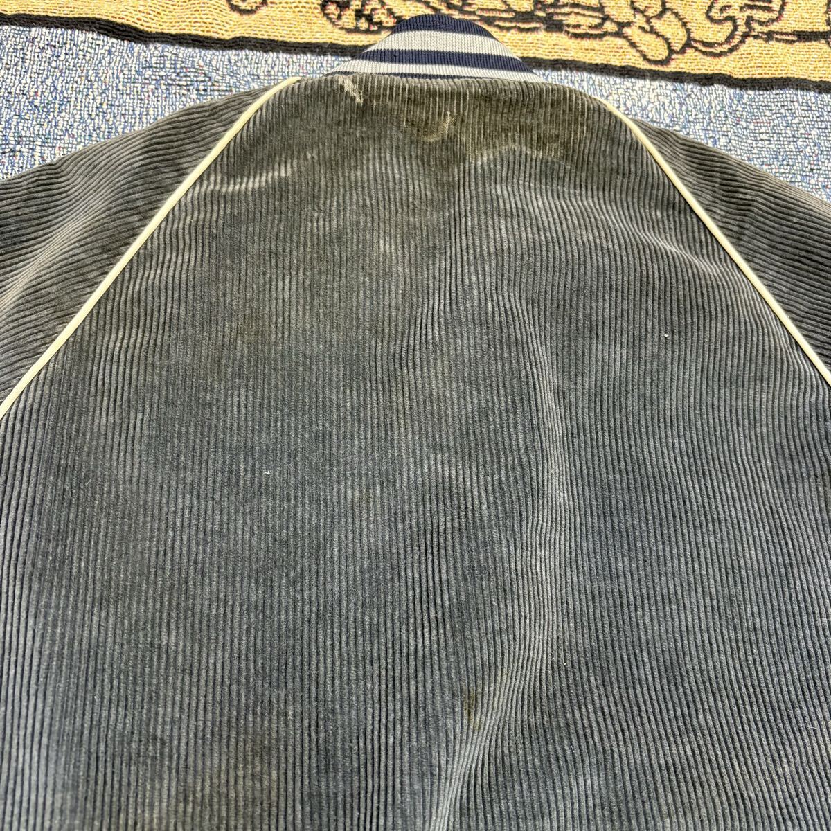 80s usa製 BUD LIGHTリバーシブルジャケット お酒 ブランド vintage ヴィンテージ 古着 アメリカ コーデュロイ 2WAY アメカジ フェード_画像4