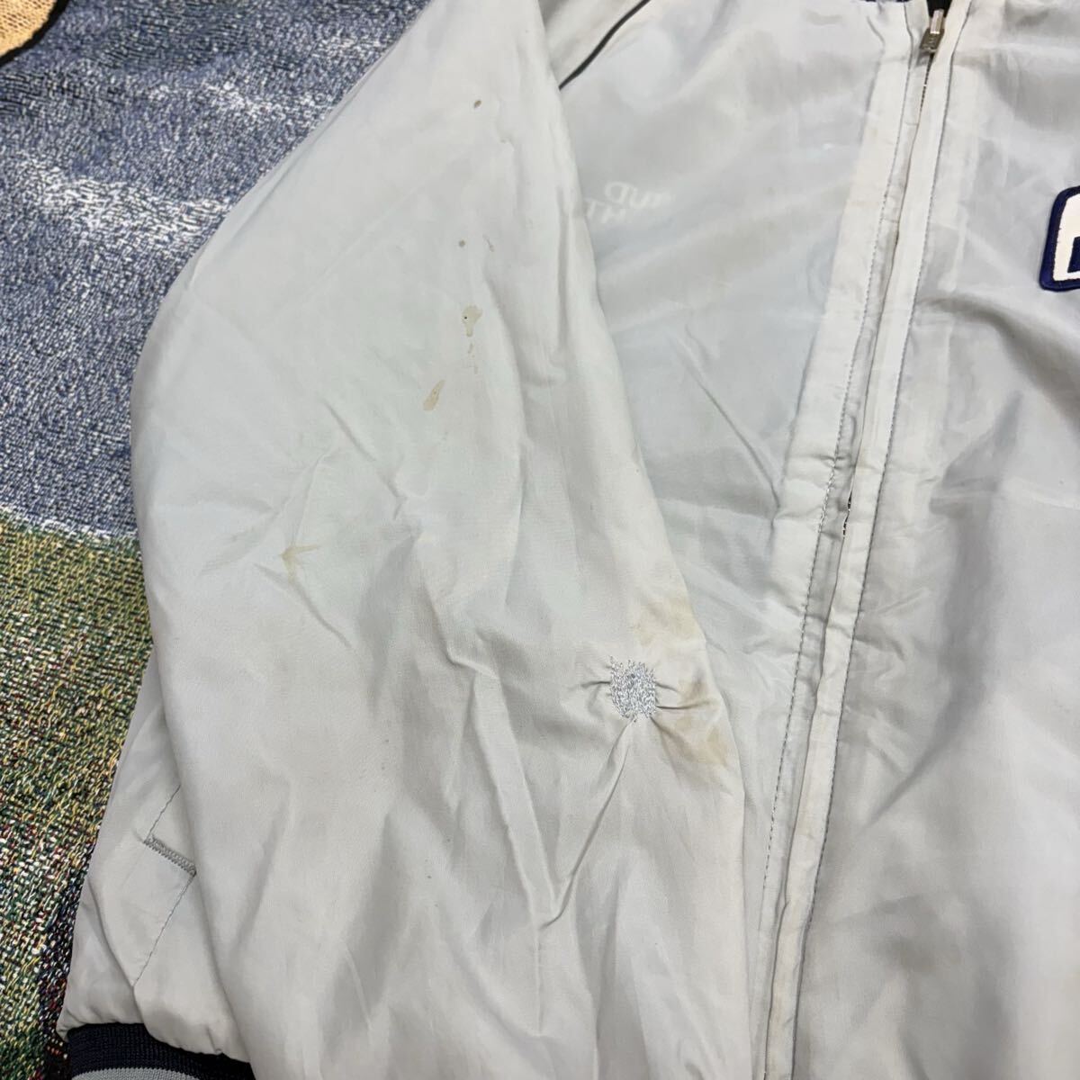 80s usa製 BUD LIGHTリバーシブルジャケット お酒 ブランド vintage ヴィンテージ 古着 アメリカ コーデュロイ 2WAY アメカジ フェード_画像9