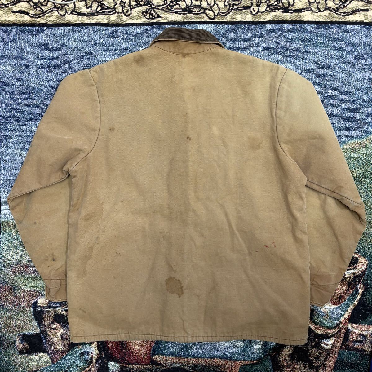 90s usa製 WearGuard ダック カバーオール ジャケット ウエアガード チョアコート vintage ヴィンテージ 古着 ブランケット ワーク 無骨 _画像2