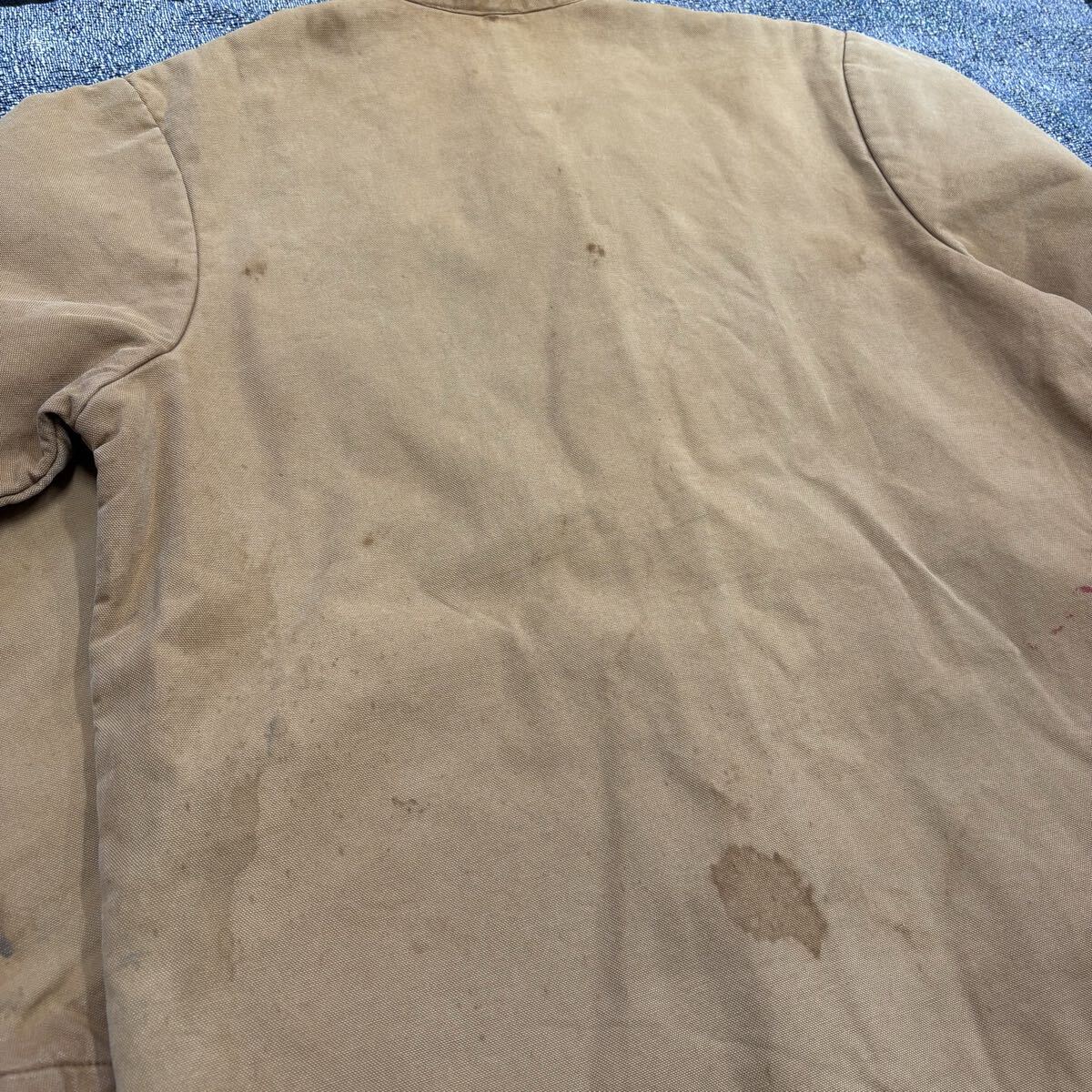 90s usa製 WearGuard ダック カバーオール ジャケット ウエアガード チョアコート vintage ヴィンテージ 古着 ブランケット ワーク 無骨 _画像7