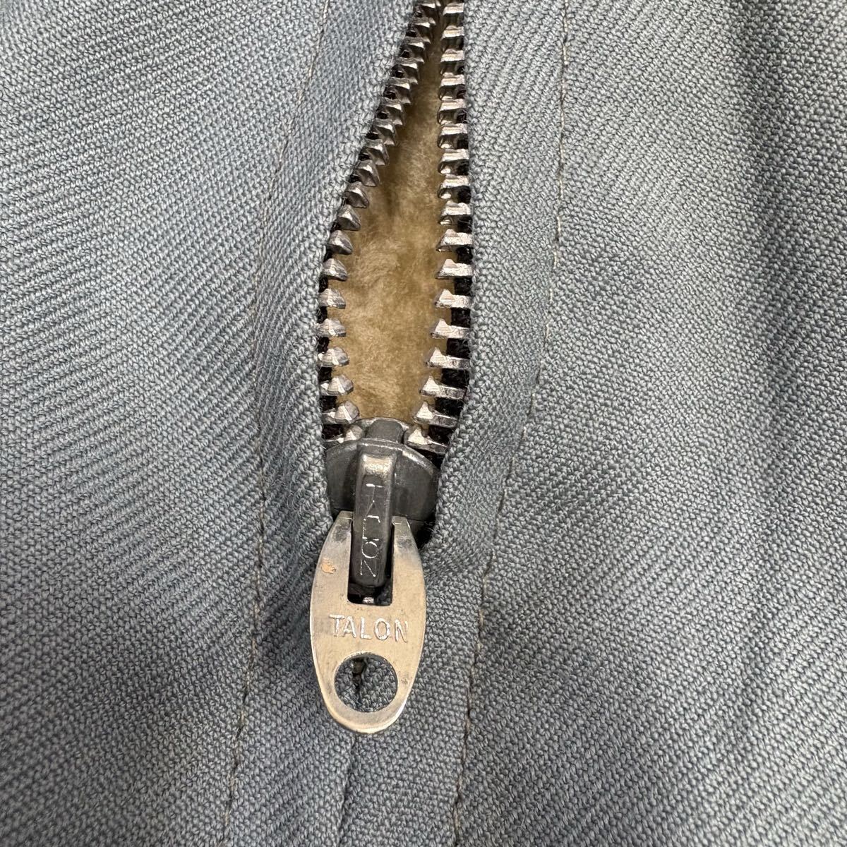 60s 70s ワークツイル Canada マークジャケット TALONジップ ウール vintage ヴィンテージ 年代物 ライナー付き ミリタリー ハンティング_画像6