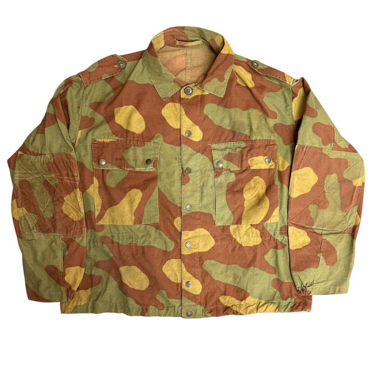 60s イタリア軍 M29 サンマルコカモ フィールドジャケット ステンシル ミリタリー アメーバパターン 実物 軍物 迷彩 vintage ヴィンテージ_画像1