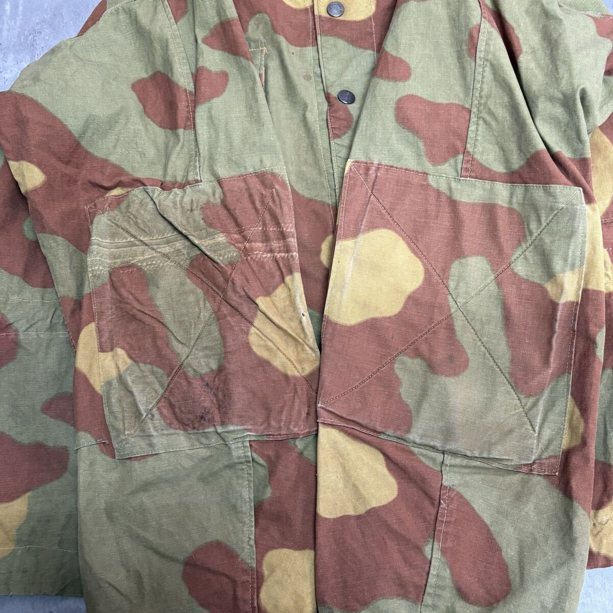 60s イタリア軍 M29 サンマルコカモ フィールドジャケット ステンシル ミリタリー アメーバパターン 実物 軍物 迷彩 vintage ヴィンテージ_画像6