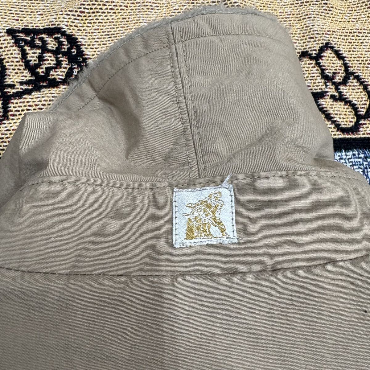 70s 80s usa製 MIGHTY-MAC ダブルジップ ジャケット vintage ヴィンテージ アメリカ 古着 TALONジップ アメカジ 無骨 マイティーマック_画像9