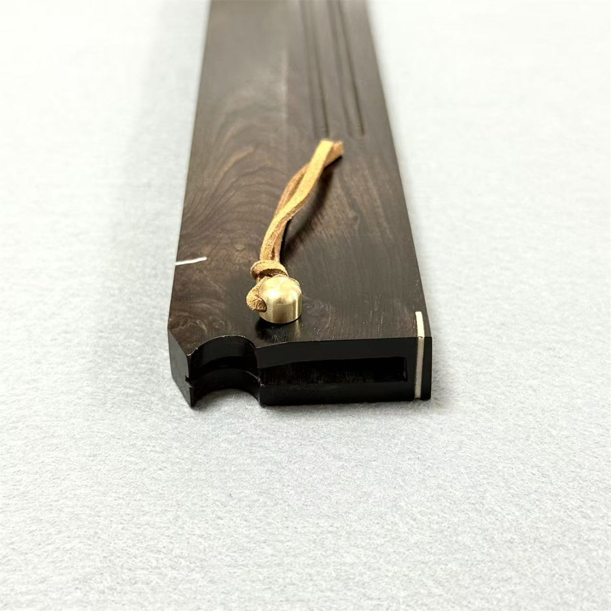 左利き用 黒檀 柳刃330 柳刃尺一 柳刃 木鞘 ケース 鞘 和包丁 包丁鞘_画像6