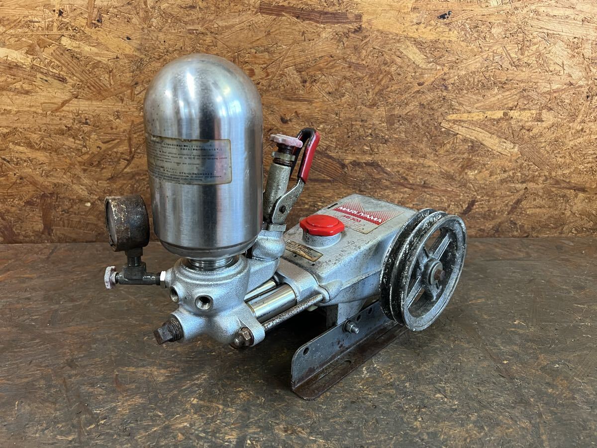 [11]20 сила опрыскиватель Maruyama maru yamaMARUYAMA MS303 насос одиночный моторный опрыскиватель распылитель текущее состояние товар Junk 