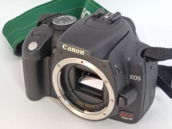 ★良品★ キヤノン Canon EOS Kiss Digital N / EF-S 18-55mm F3.5-5.6 II USM t0158_画像2