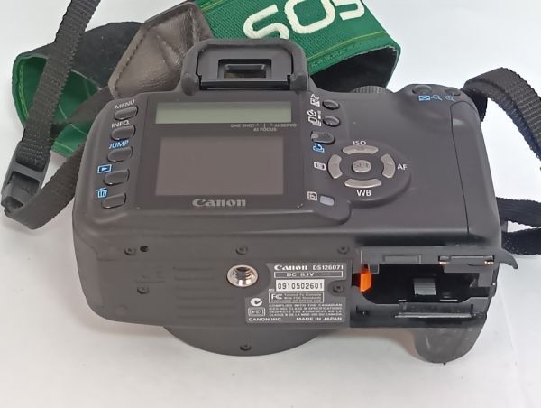 ★良品★ キヤノン Canon EOS Kiss Digital N / EF-S 18-55mm F3.5-5.6 II USM t0158_画像5