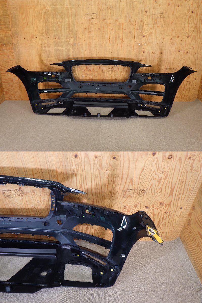 104 JAGUAR ジャガー F-PACE Fペイス 純正 フロントバンパー HK83-17C862-AA HK83-17F775-B_画像8