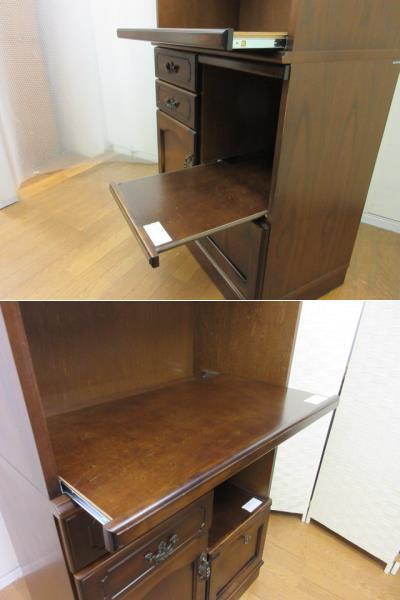 カリモク　コロニアルシリーズ　レンジボード　食器棚　家電ボード　EC2785NK_画像5