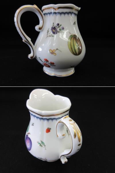 リチャードジノリ　Richard Ginori　イタリアンフルーツ　ティーポット、シュガーポット、クリーマー　3点セット_画像7